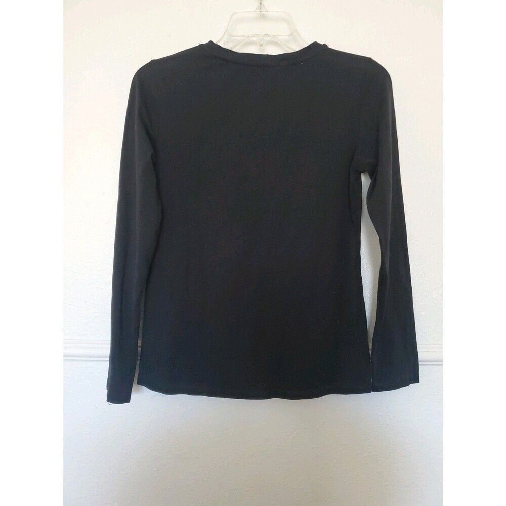 Vinizbena‎ Shoes Heels Shirt Long Sleeve Women’s Shirt Size Small Black - Picture 9 of 16